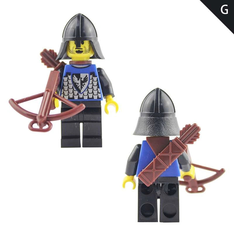Shadow Knight Minifigures AX9808-G Compatible With Lego