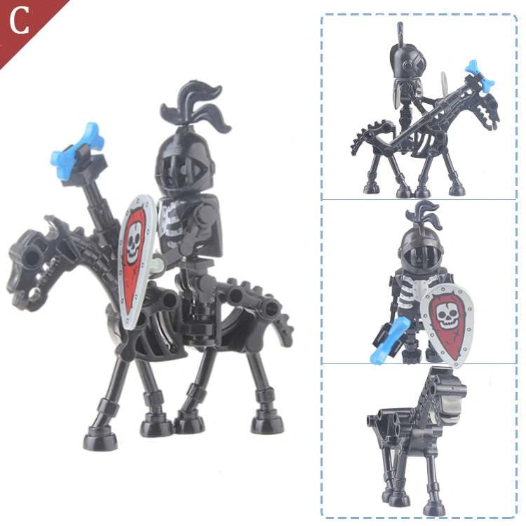 Skeleton Knight Minifigures AX9815-C Compatible With Lego