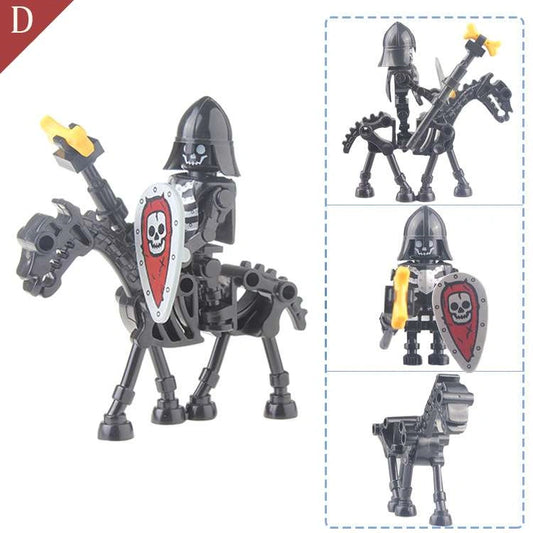 Skeleton Knight Minifigures AX9815-D Compatible With Lego