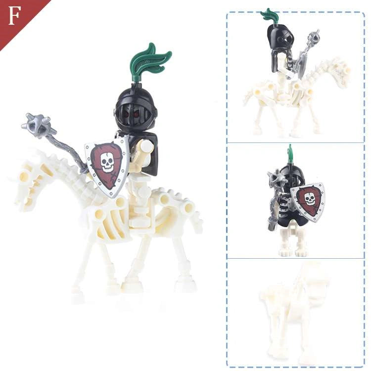 Skeleton Knight Minifigures AX9815-F Compatible With Lego