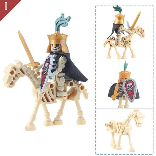 Skeleton Knight Minifigures AX9815-I Compatible With Lego