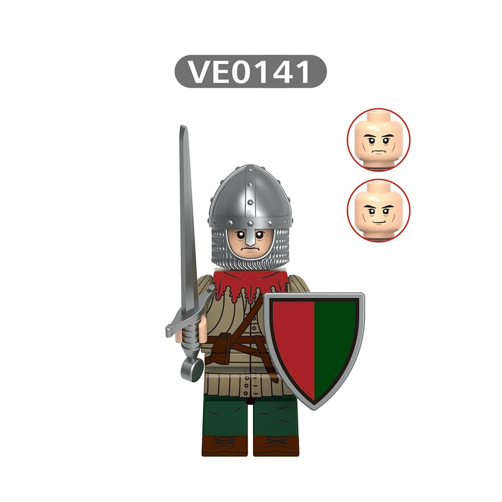 Militia Minifigures VE0141 Compatible With Lego