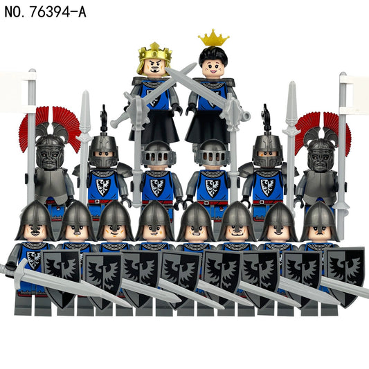 Medieval Soldier Set Minifigures 76394-A Compatible With Lego