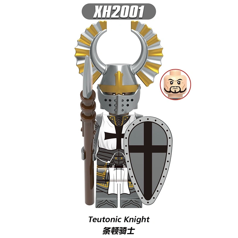 Teutonic Knight Minifigures XH2001 Compatible With Lego