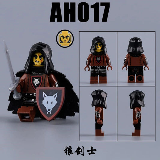 AH Knight Minifigures AG017 Compatible With Lego
