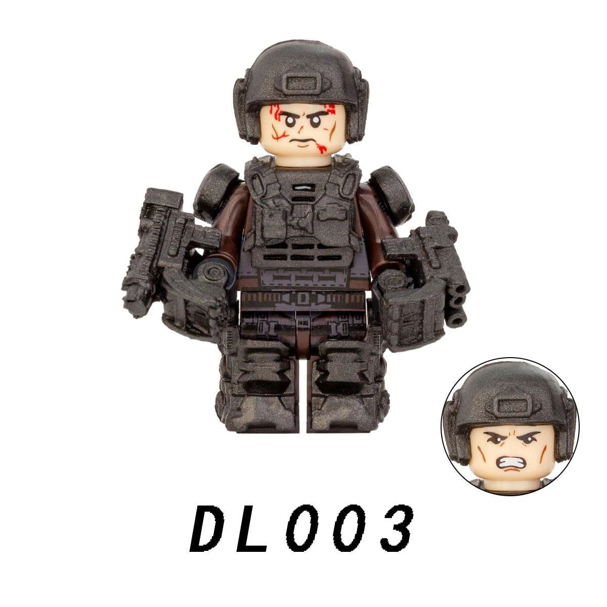 Major William Cage Minifigures DL003 Compatible With Lego