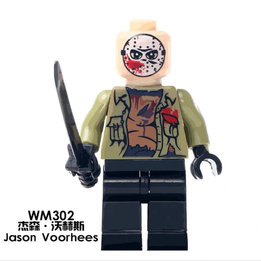 Jason Voorhees Minifigures WM302 Compatible With Lego