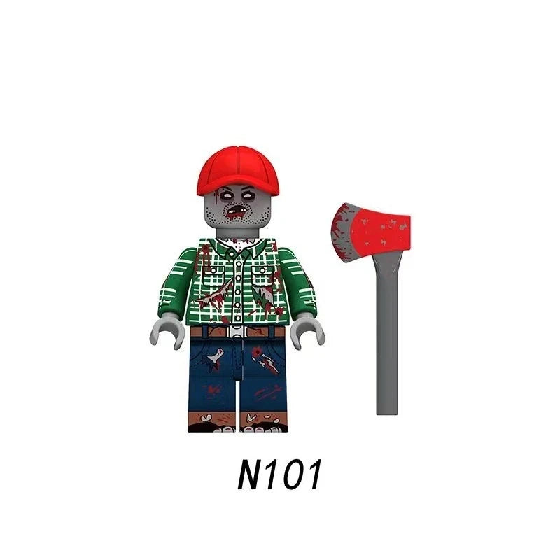 Zombie Lumberjack Minifigures N101 Movies and TV MiniFigure