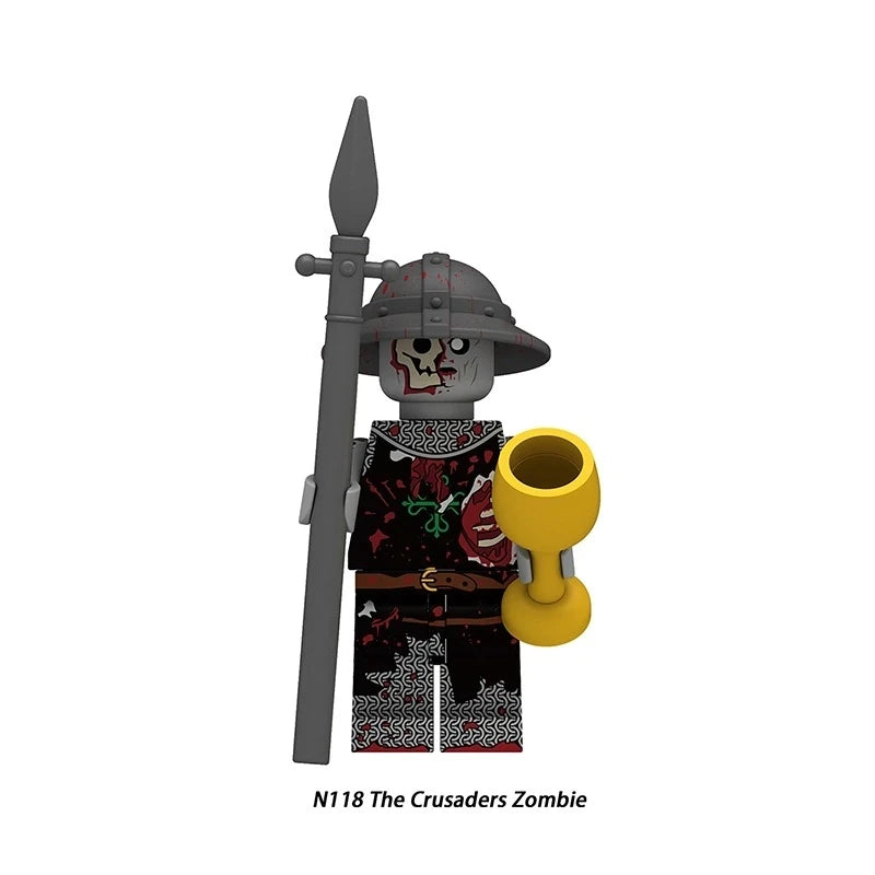 The Crusaders Zombie Minifigures N118 Movies and TV MiniFigure