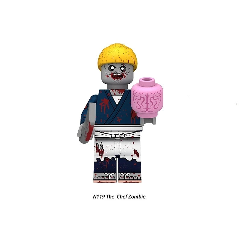 The Chef Zombie Minifigures N119 Movies and TV MiniFigure