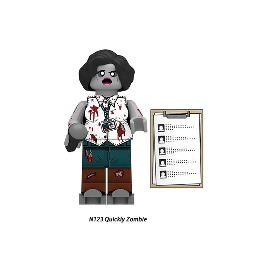 Quickly Zombie Minifigures N123 Movies and TV MiniFigure