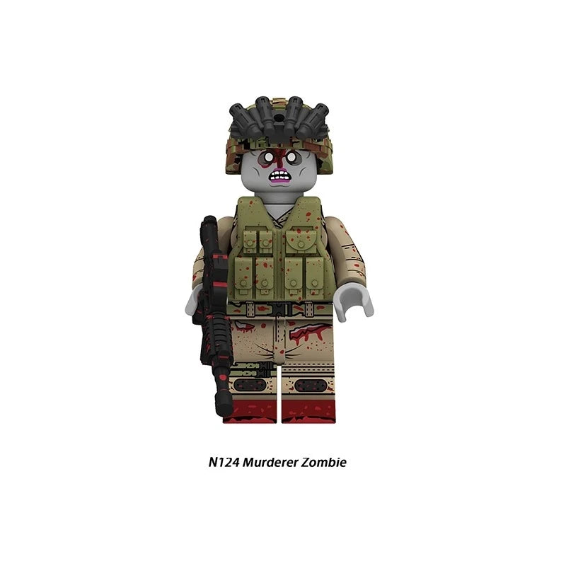 Murderer Zombie Minifigures N124 Movies and TV MiniFigure