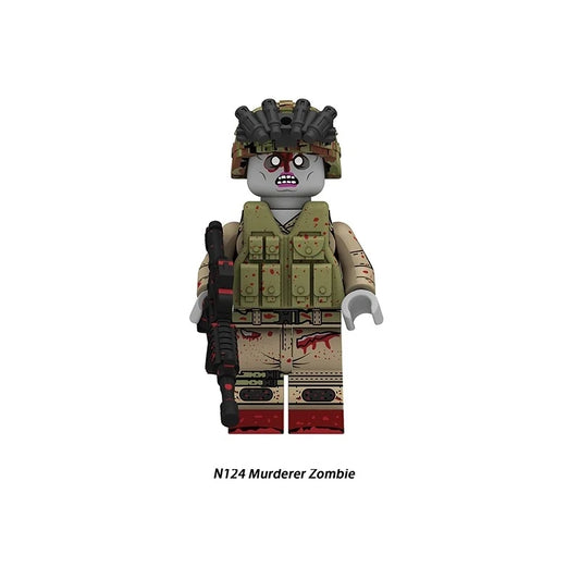 Murderer Zombie Minifigures N124 Movies and TV MiniFigure