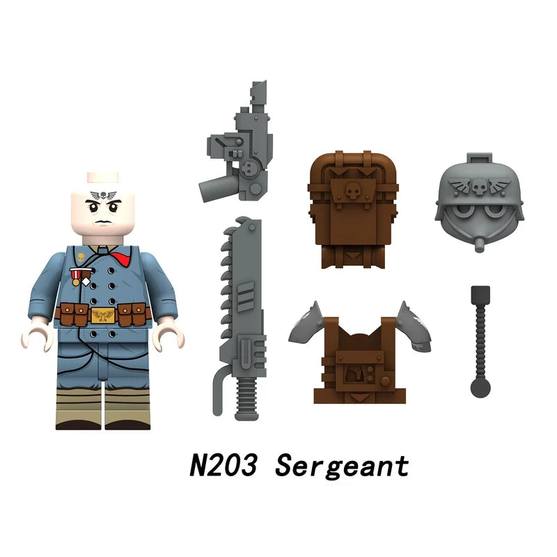 Sergeant Minifigures N203 Games MiniFigure