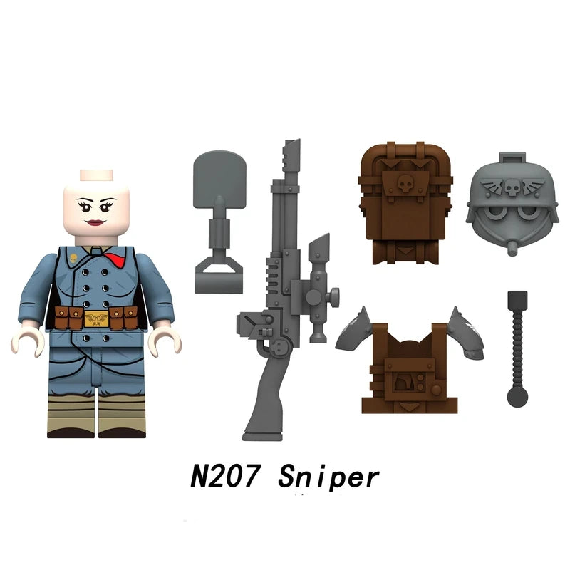 Sniper Minifigures N207 Games MiniFigure