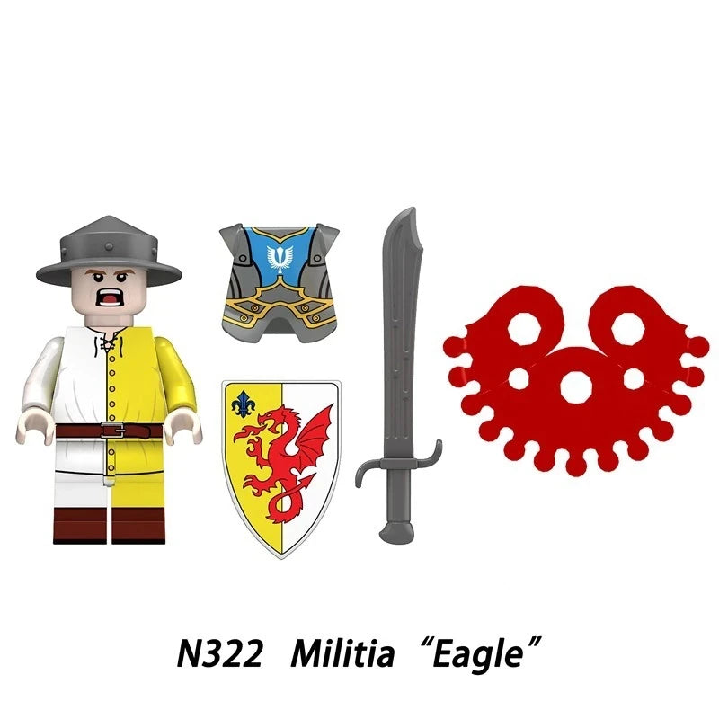 Eagle Militia Minifigures N322 Other MiniFigure