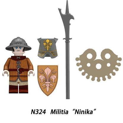 Ninika Militia Minifigures N324 Other MiniFigure