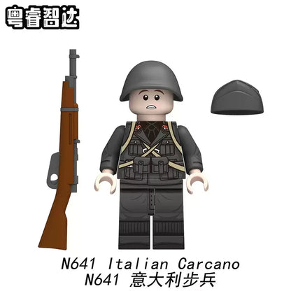 Italian Carcano minifigures N641 Military figure