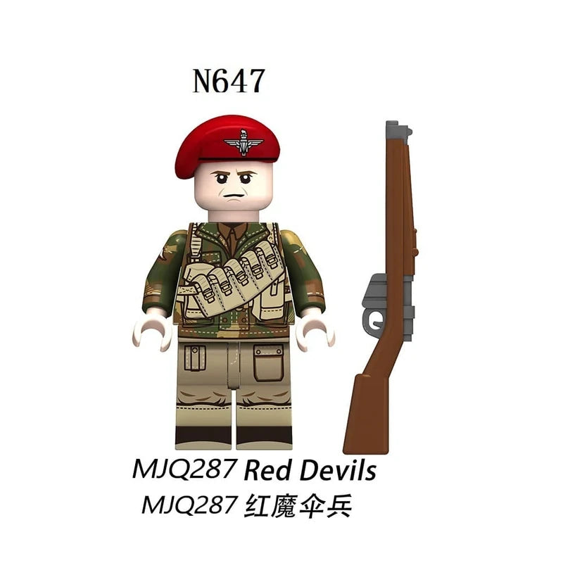 Red Devils Paratrooper Minifigure N647