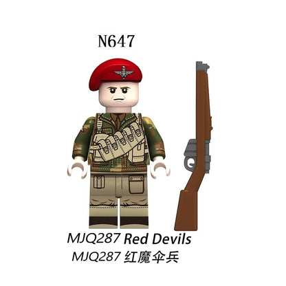Red Devils Paratrooper Minifigure N647