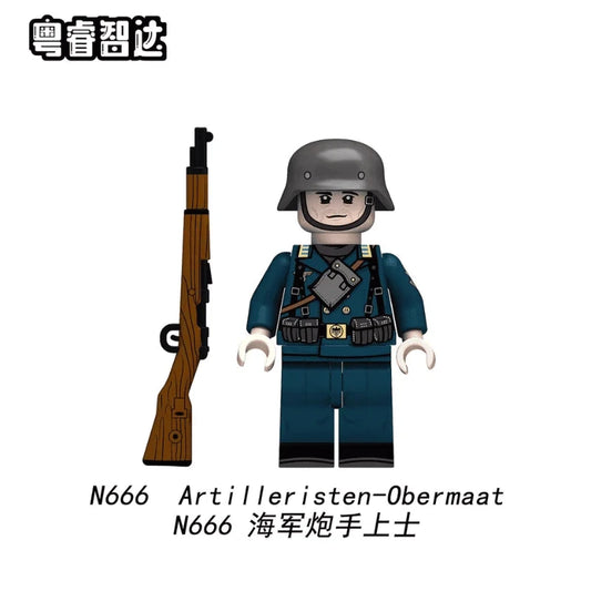 Artilleristen-Obermaat Artillery Petty Officer Minifigure N666