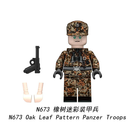Oak Leaf Pattern Panzer Troops Minifigure N673