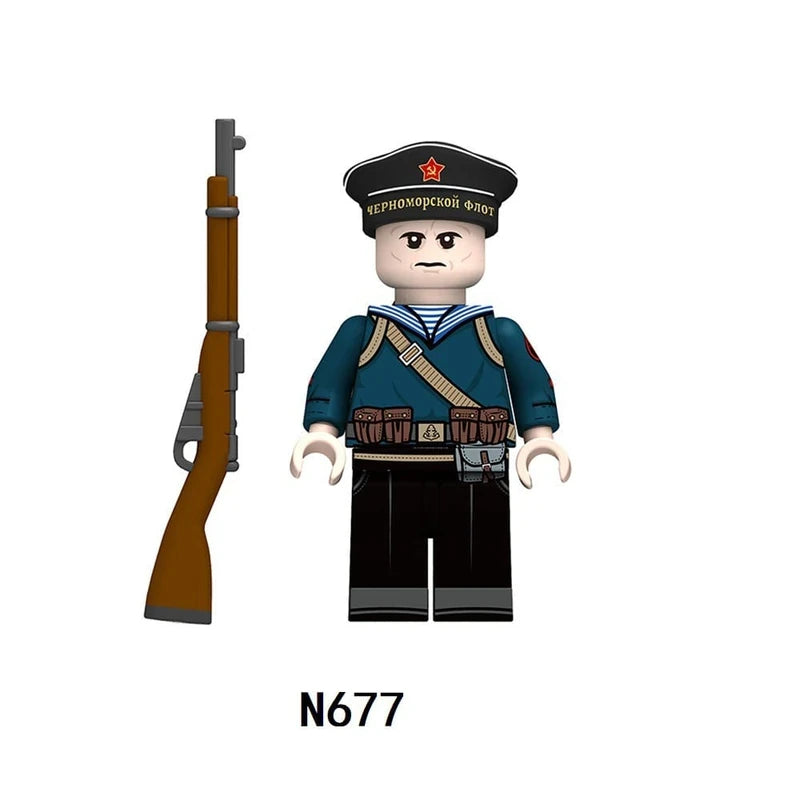 Military Soldiers Minifigure N677