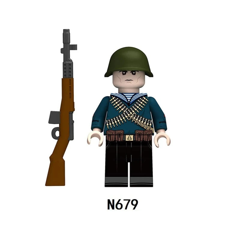 Military Soldiers Minifigure N679