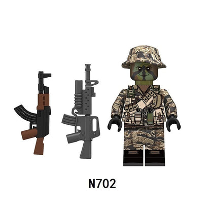 Military Soldiers Minifigure N702