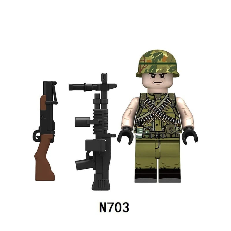 Military Soldiers Minifigure N703