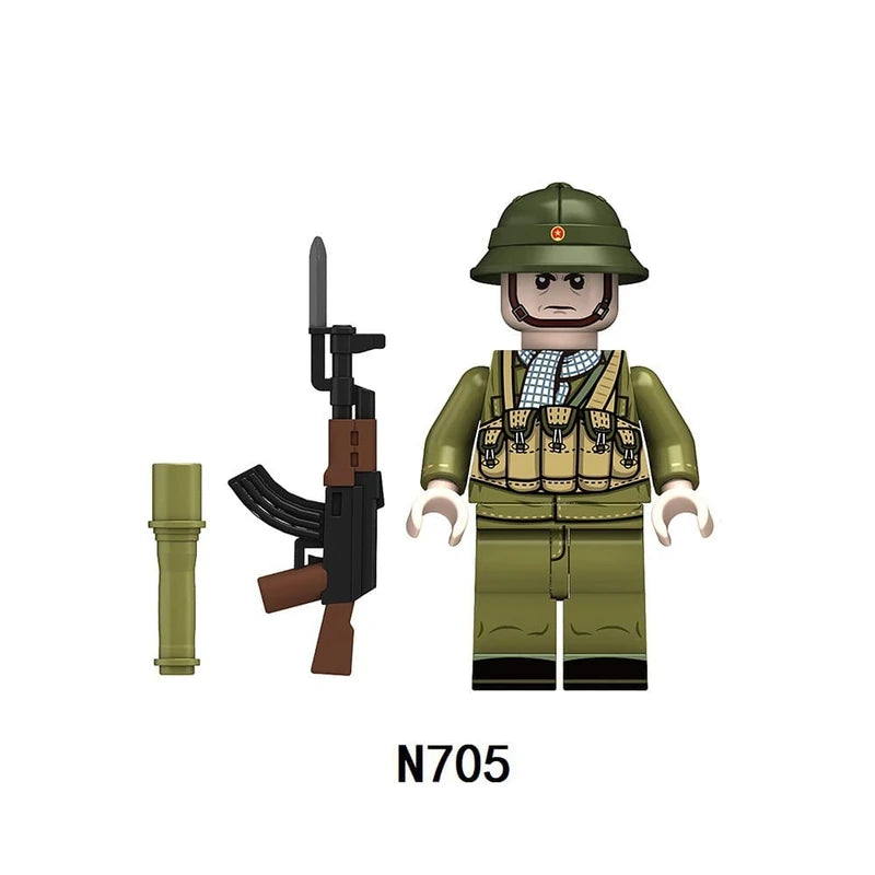 Military Soldiers Minifigure N705