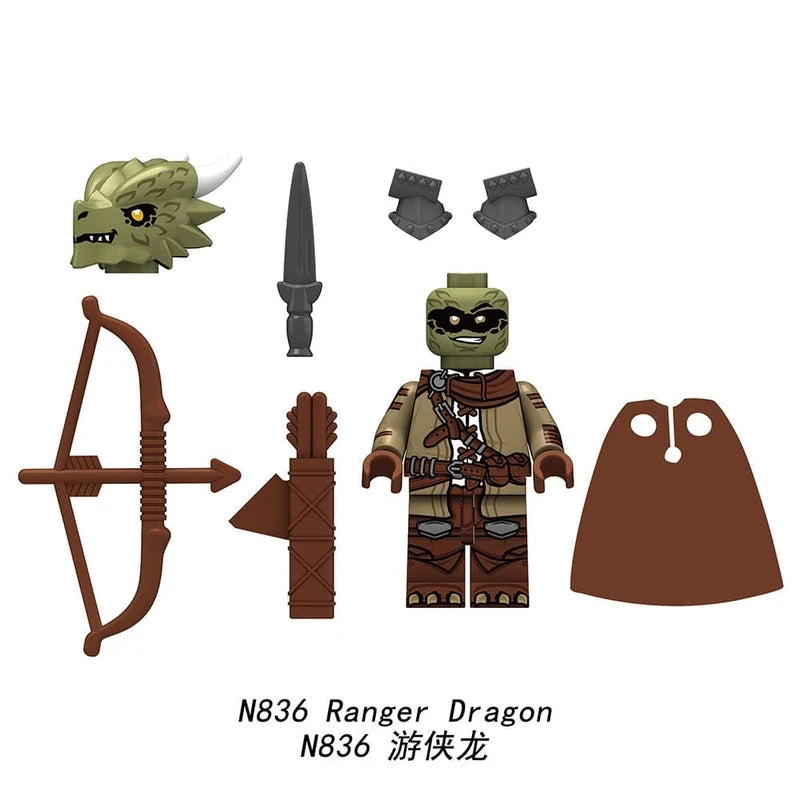 Dungeons & Dragons Ranger Dragon Knight Minifigure N836