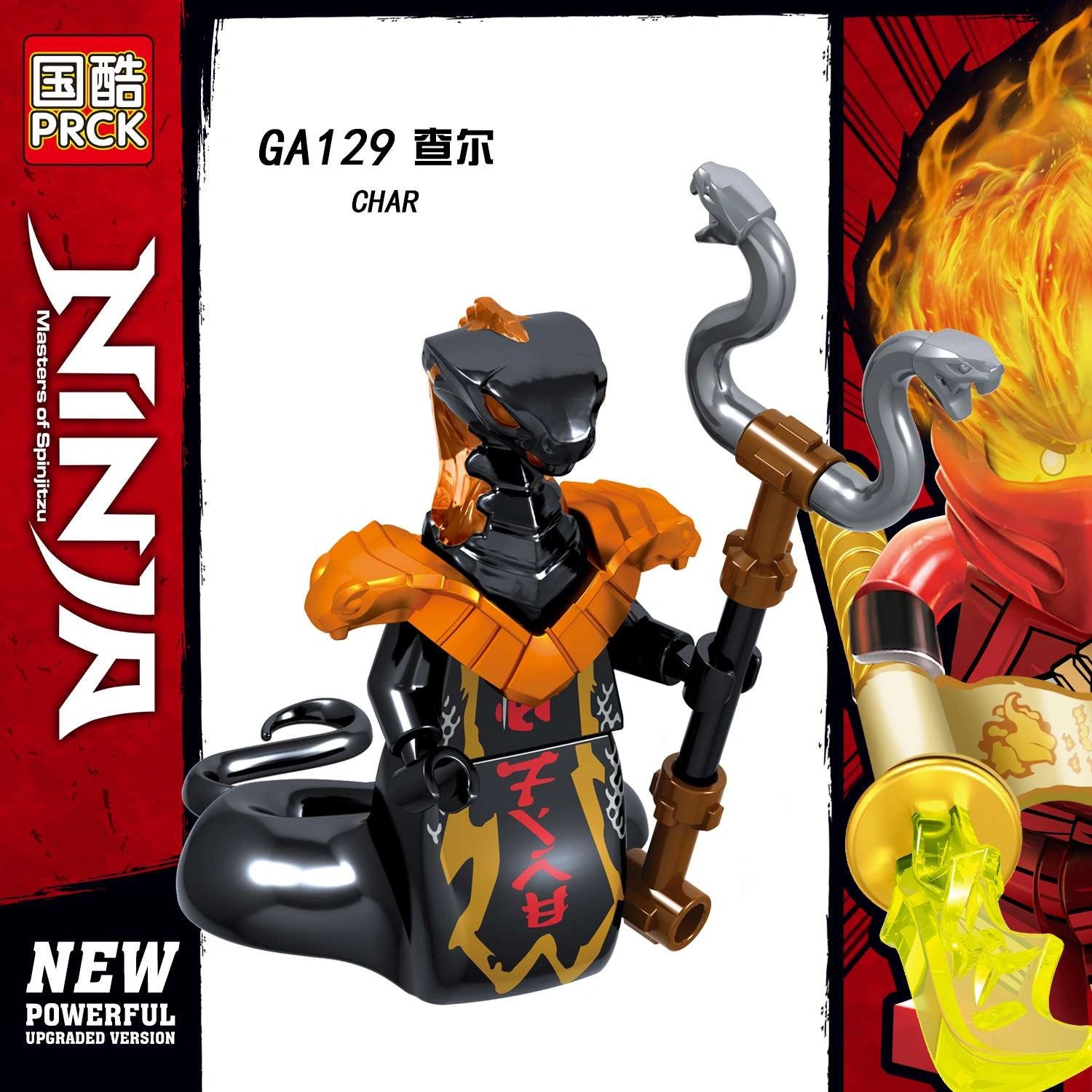 Char Minifigures GA129 Compatible With Lego