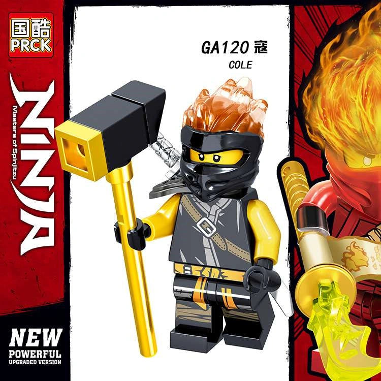 Cole Minifigures GA120 Compatible With Lego