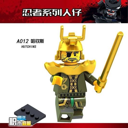 Hutchins Minifigures A012 Compatible With Lego