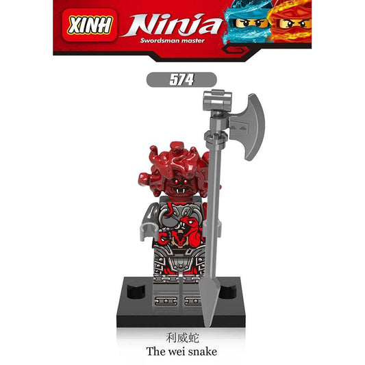 The Wei Snake Minifigures XH574 Compatible With Lego