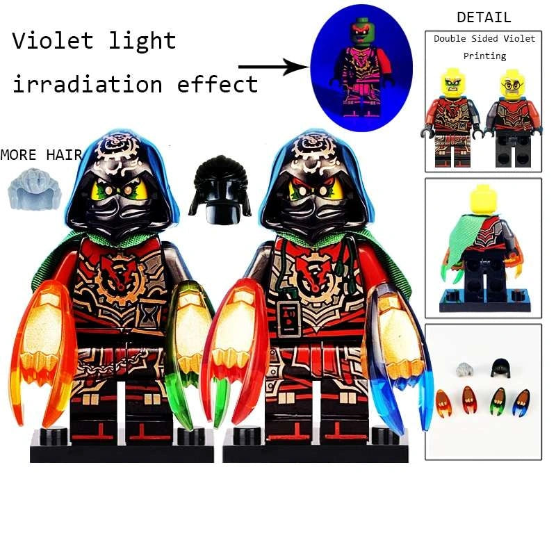 Time Twins Minifigures SK01 Compatible With Lego