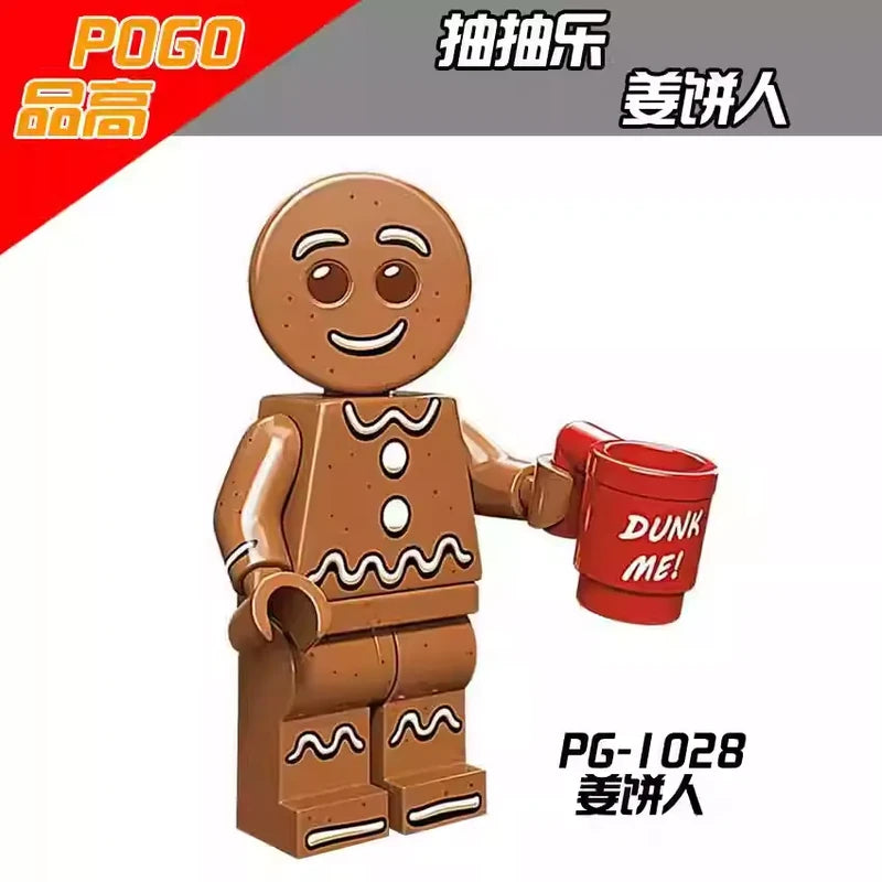 Gingerbread Man Minifigures PG-1028 Other MiniFigure