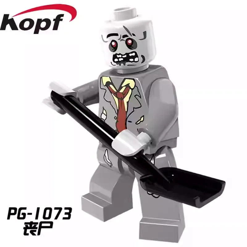 Zombie Minifigures PG-1073 Movies and TV MiniFigure