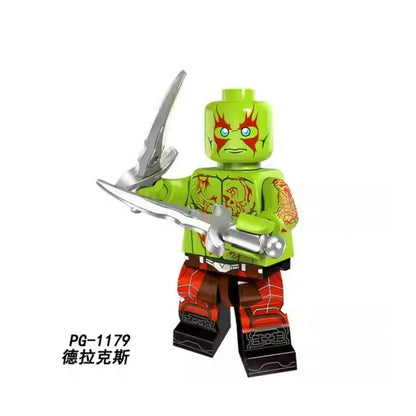 Drax the Destroyer Minifigures PG-1179 Movies and TV MiniFigure