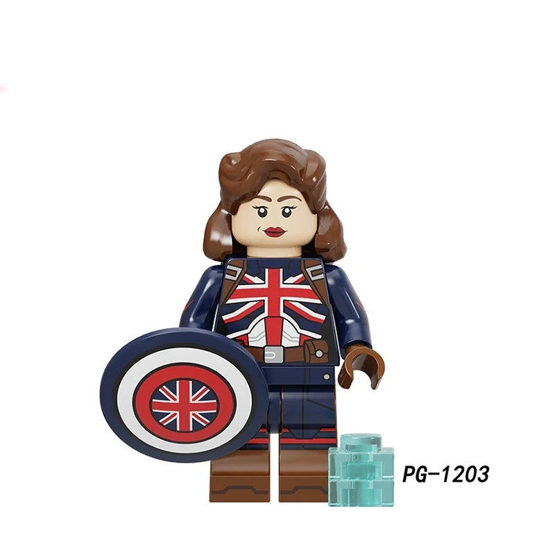 Captain Carter minifigures PG-1203 Marvel figure