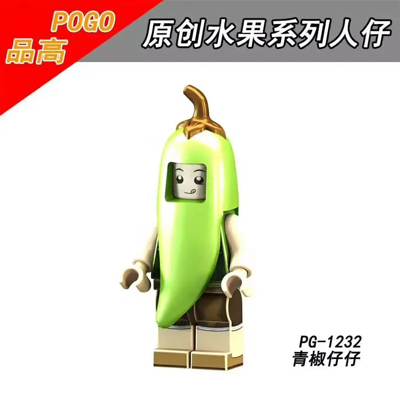 Green Pepper Minifigures PG-1232 Other MiniFigure