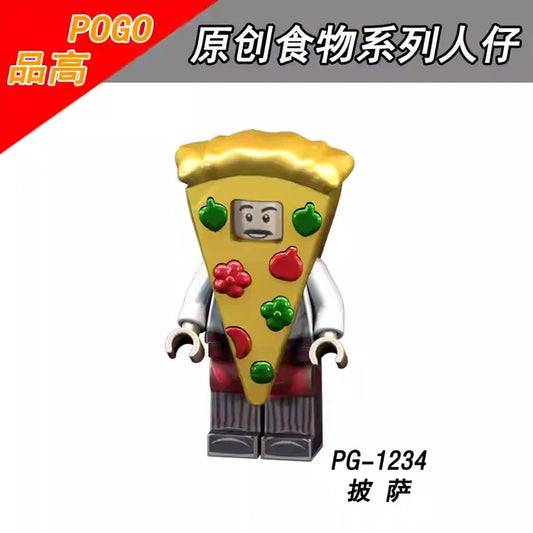 Pizza Costume Guy Minifigures PG-1234 Other MiniFigure