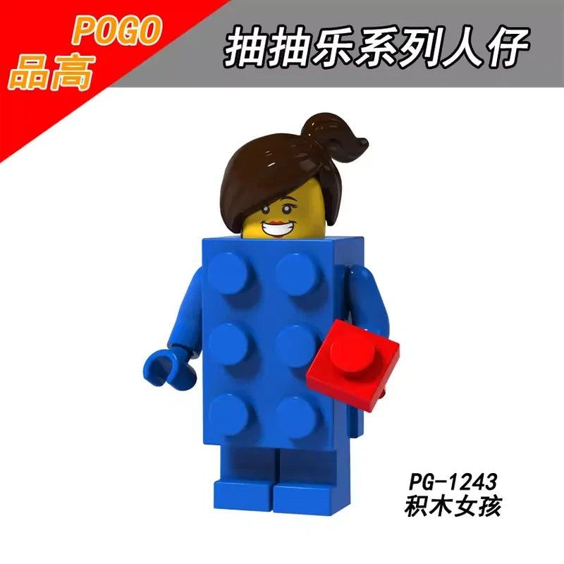 Brick Suit Girl Minifigures PG-1243 Other MiniFigure