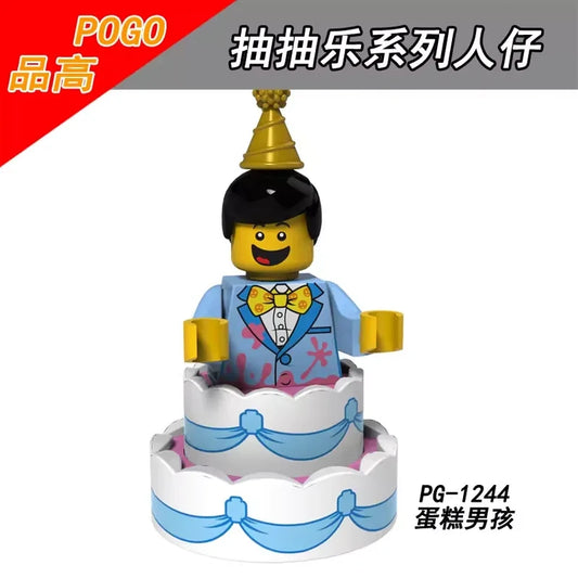 Birthday Cake Guy Minifigures PG-1244 Other MiniFigure