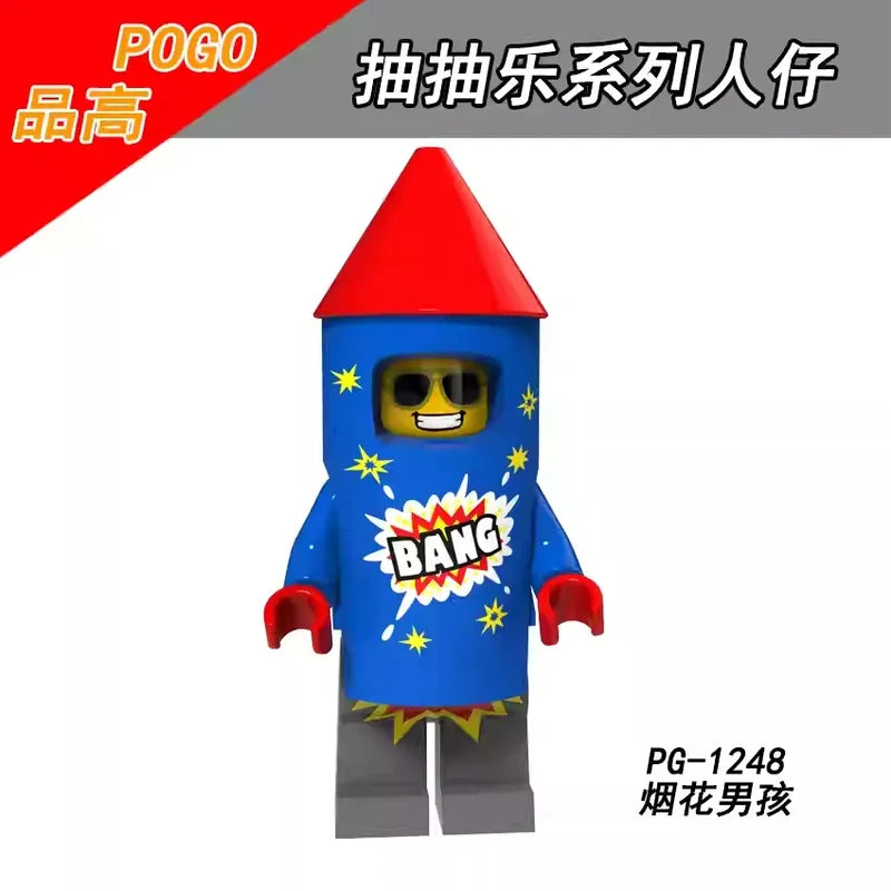 Fireworks Guy Minifigures PG-1248 Other MiniFigure