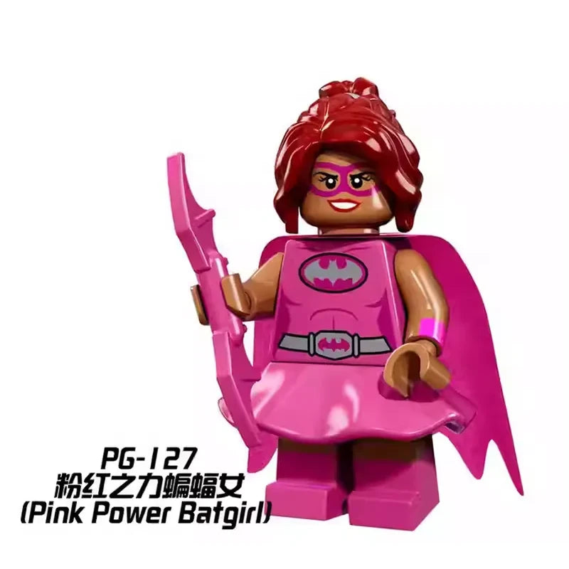 Pink Power Batgirl Minifigures PG-127 DC MiniFigure