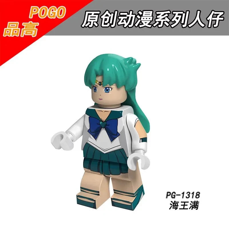 Sailor Neptune Minifigures PG-1318 Anime MiniFigure