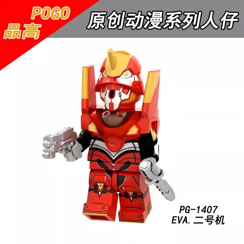 Evangelion Unit-02 Minifigures PG-1407 Anime MiniFigure