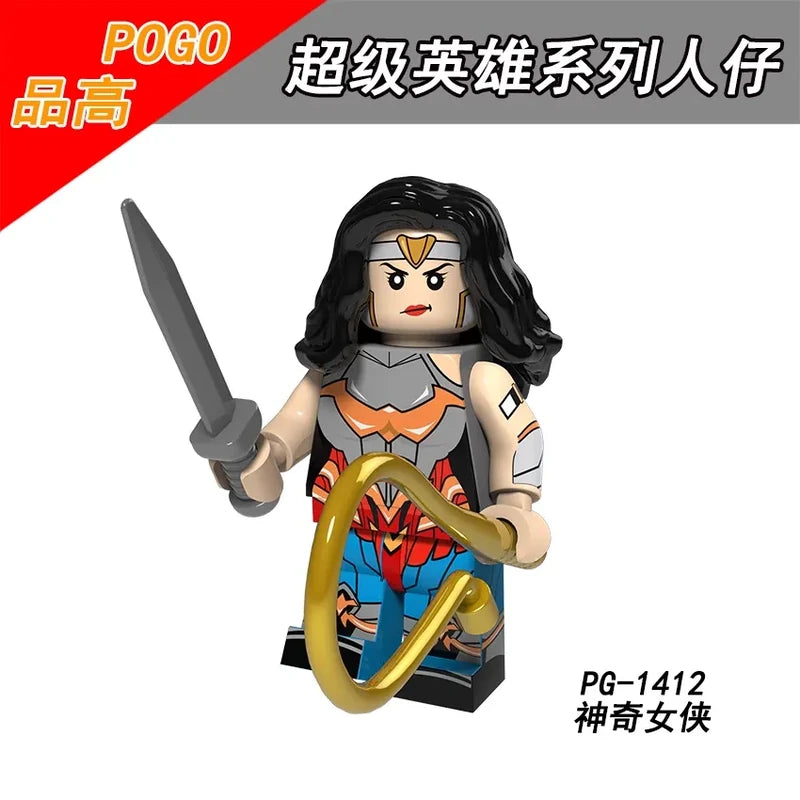 Wonder Woman Minifigures PG-1412 Marvel MiniFigure